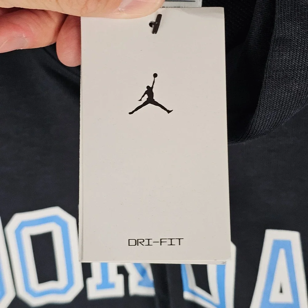 Jordan Sports Crossover Hoodie Mens M Dri-Fit French Terry Drawstring FV8626-011